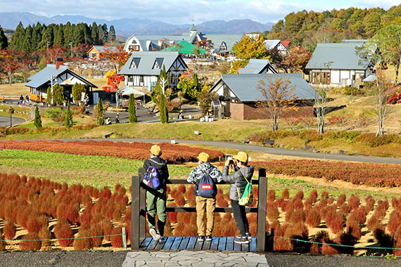 「秋の野外活動」竹崎哲夫