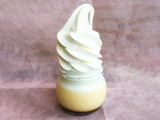 牧歌の里名物プリンソフト