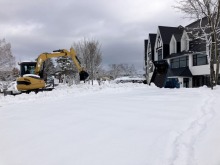 【牧歌の里ウインターシーズン12月20日OPEN！】１０mの第１ソリゲレンデが出来上がり♪