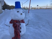 1/17(土)牧歌の里の天気《快晴》スノーラフト開始！一面の雪の世界でスノクルージング♪